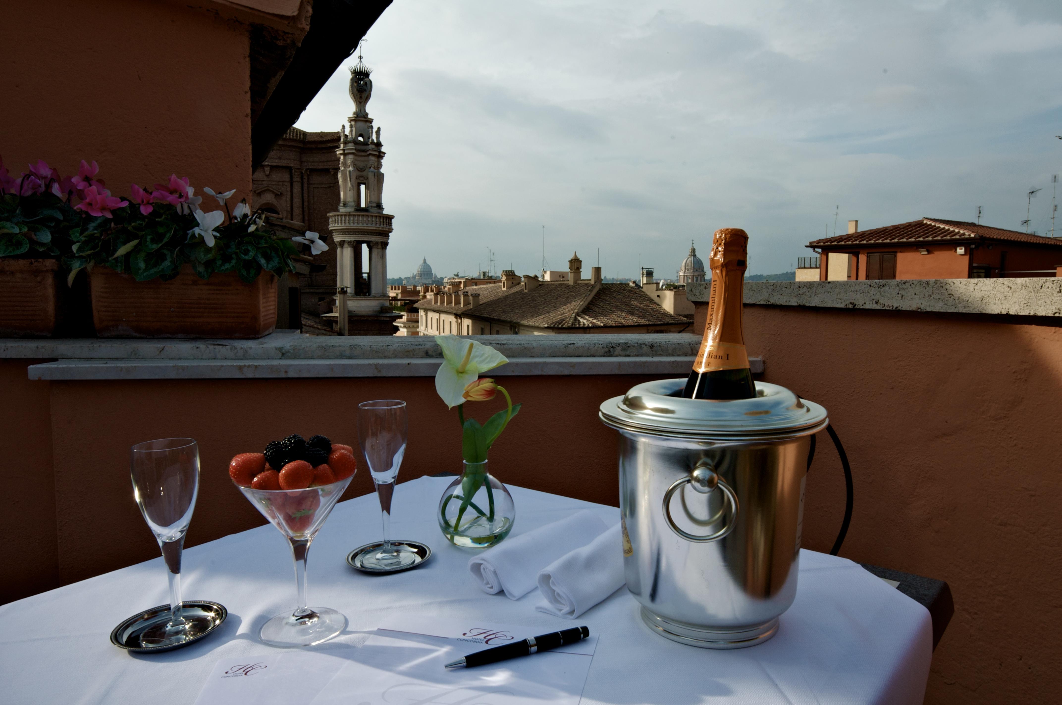 Hotel Concordia Rome Restaurant foto