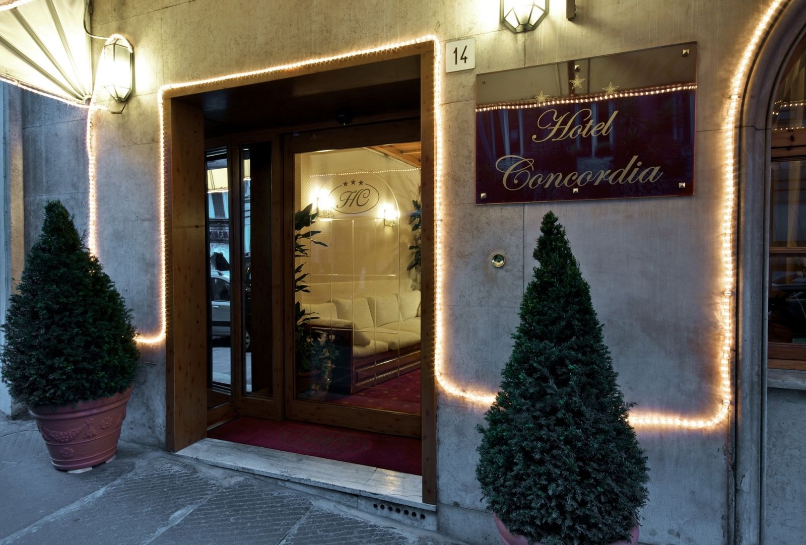 Hotel Concordia Rome Buitenkant foto